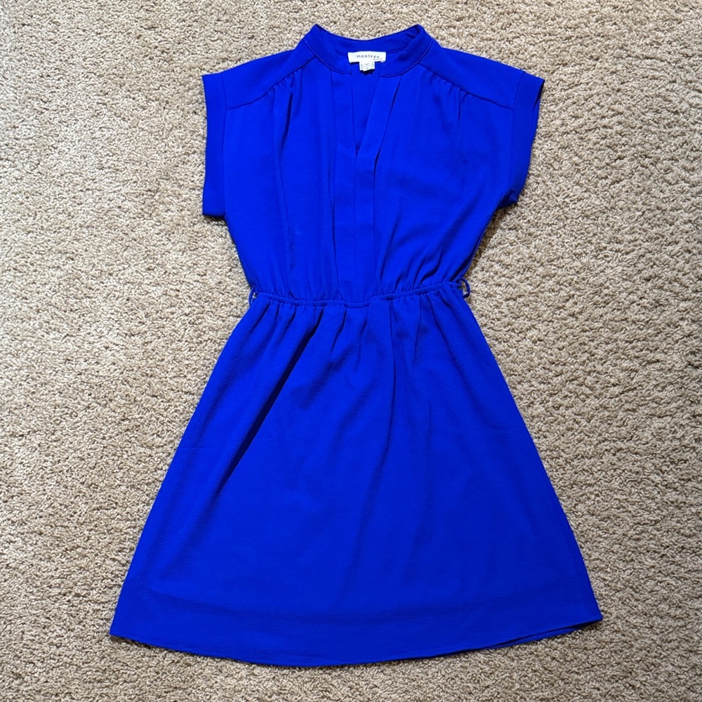 Monteau Vibrant Blue Dress